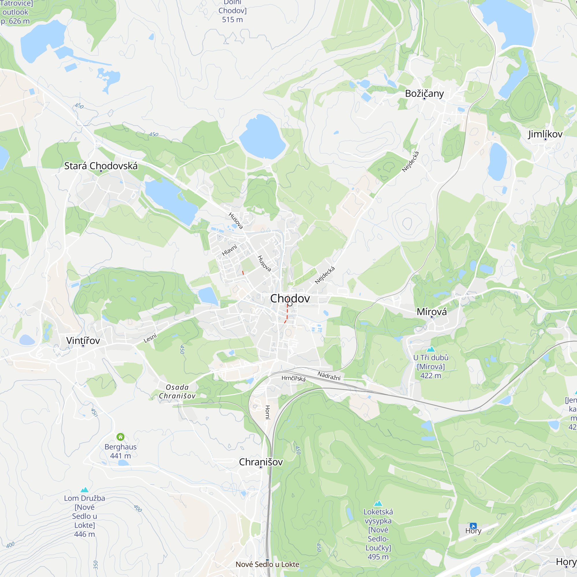 Infocentrum U Vavřince map
