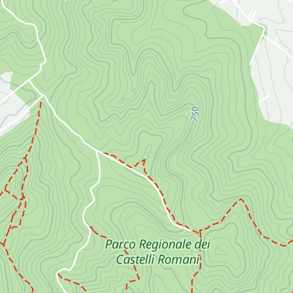 Map of Monte Serapullero