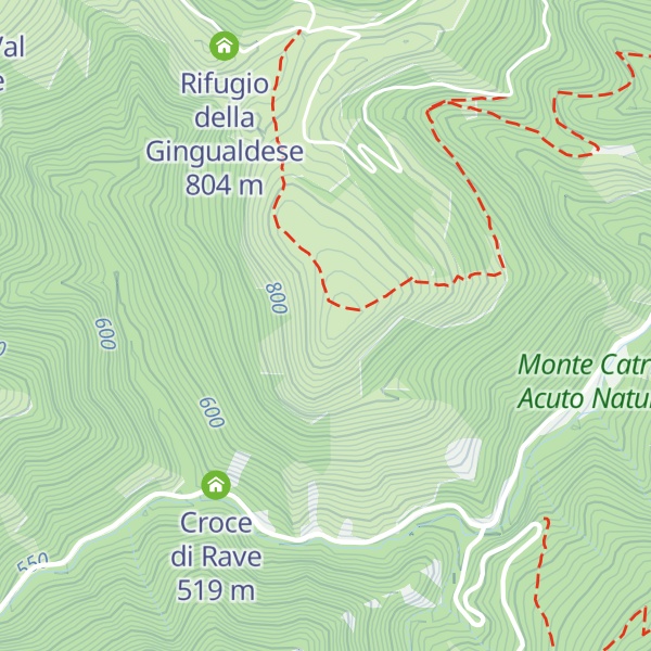 Map of Monte Mura