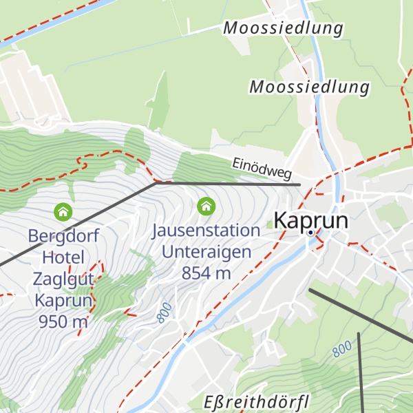 Map of Jausenstation Unteraigen