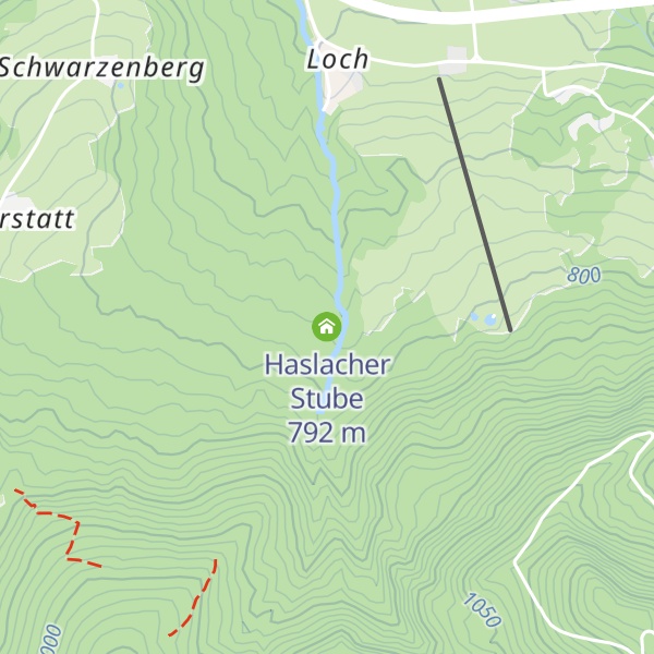 Map of Haslacher Stube