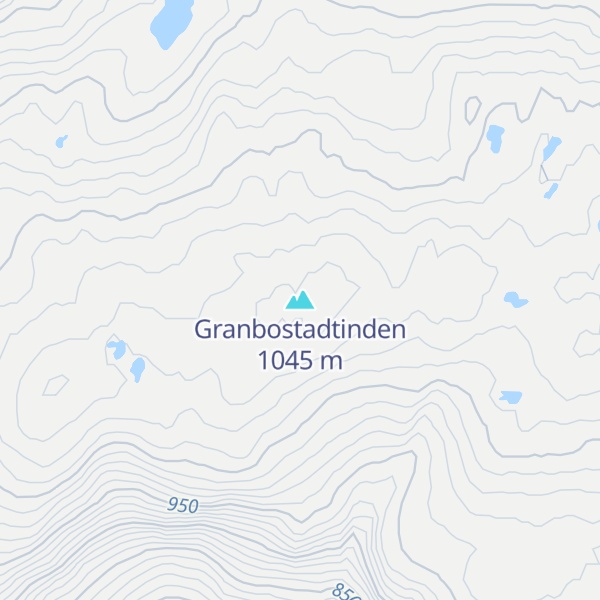 Map of Granbostadtinden