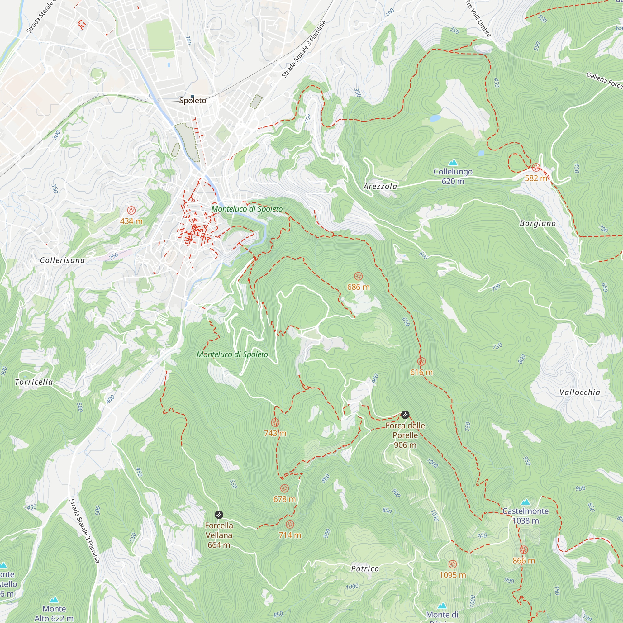 Rifugio map