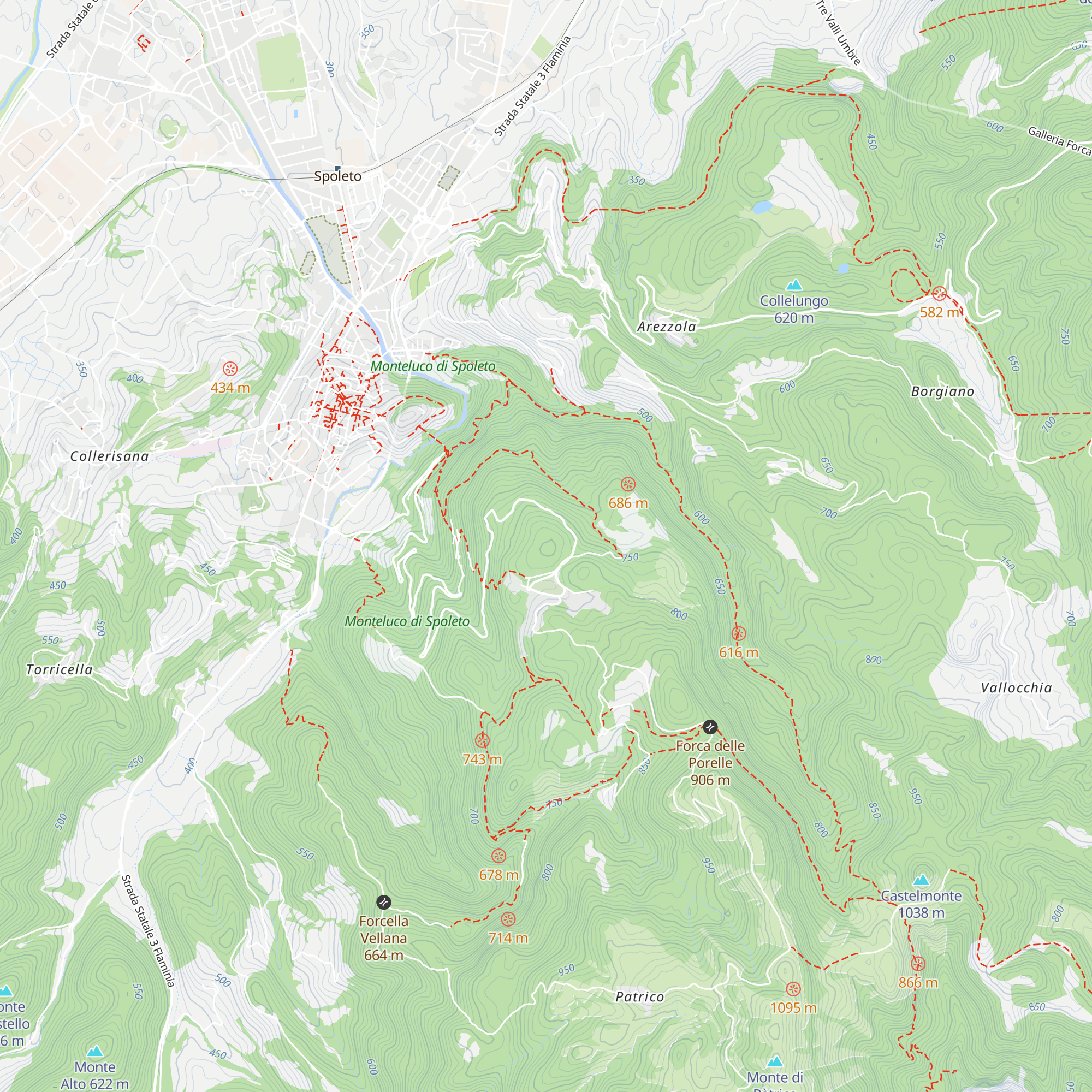 Rifugio map