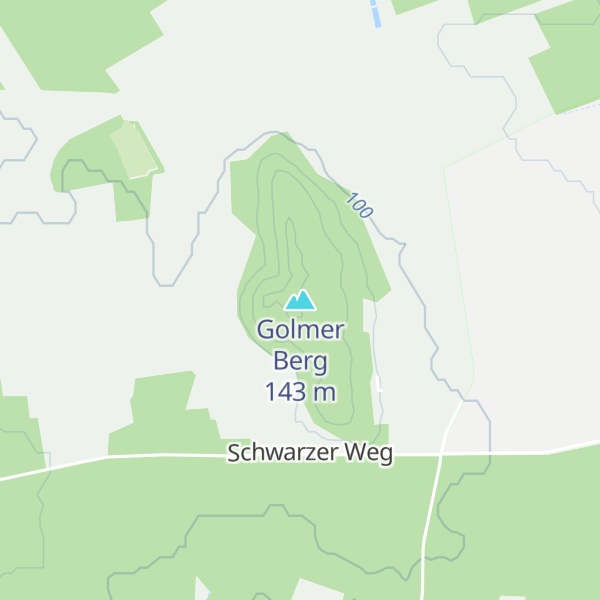 Map of Golmer Berg