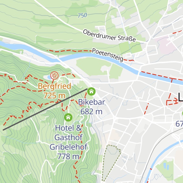 Map of Bikebar