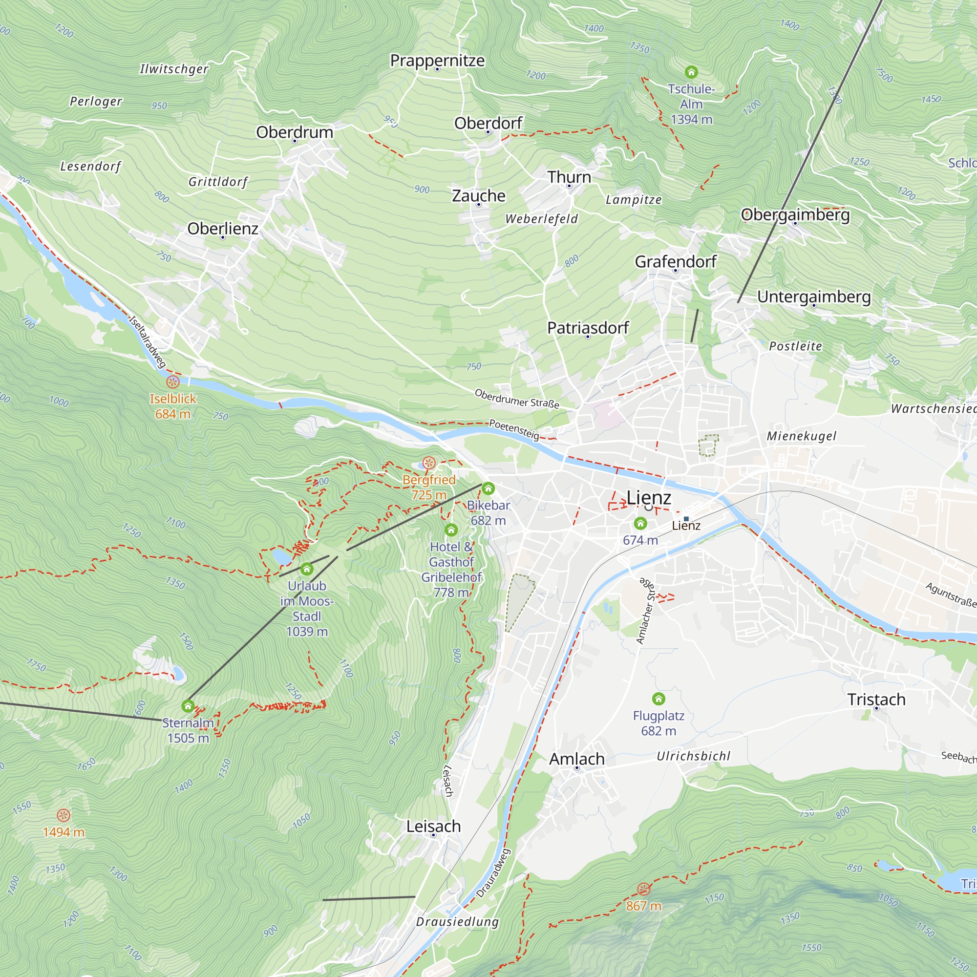 Bikebar map