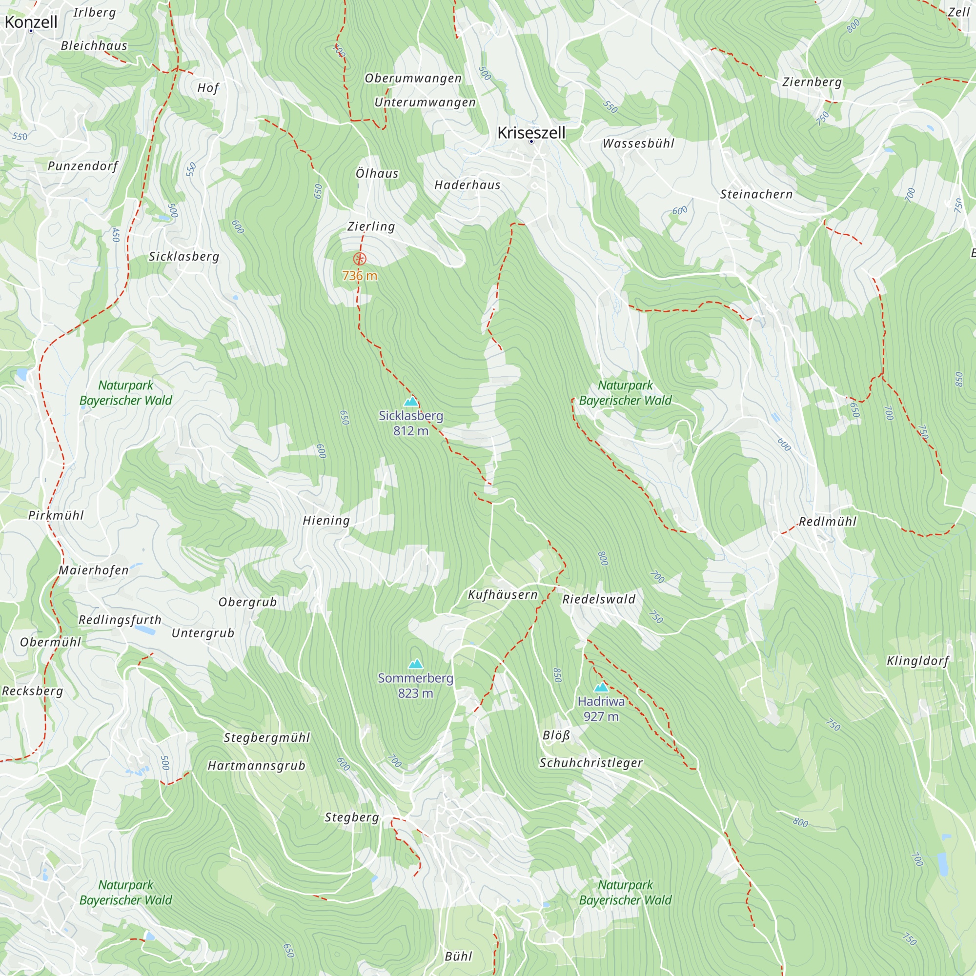 Kreuzhaus map