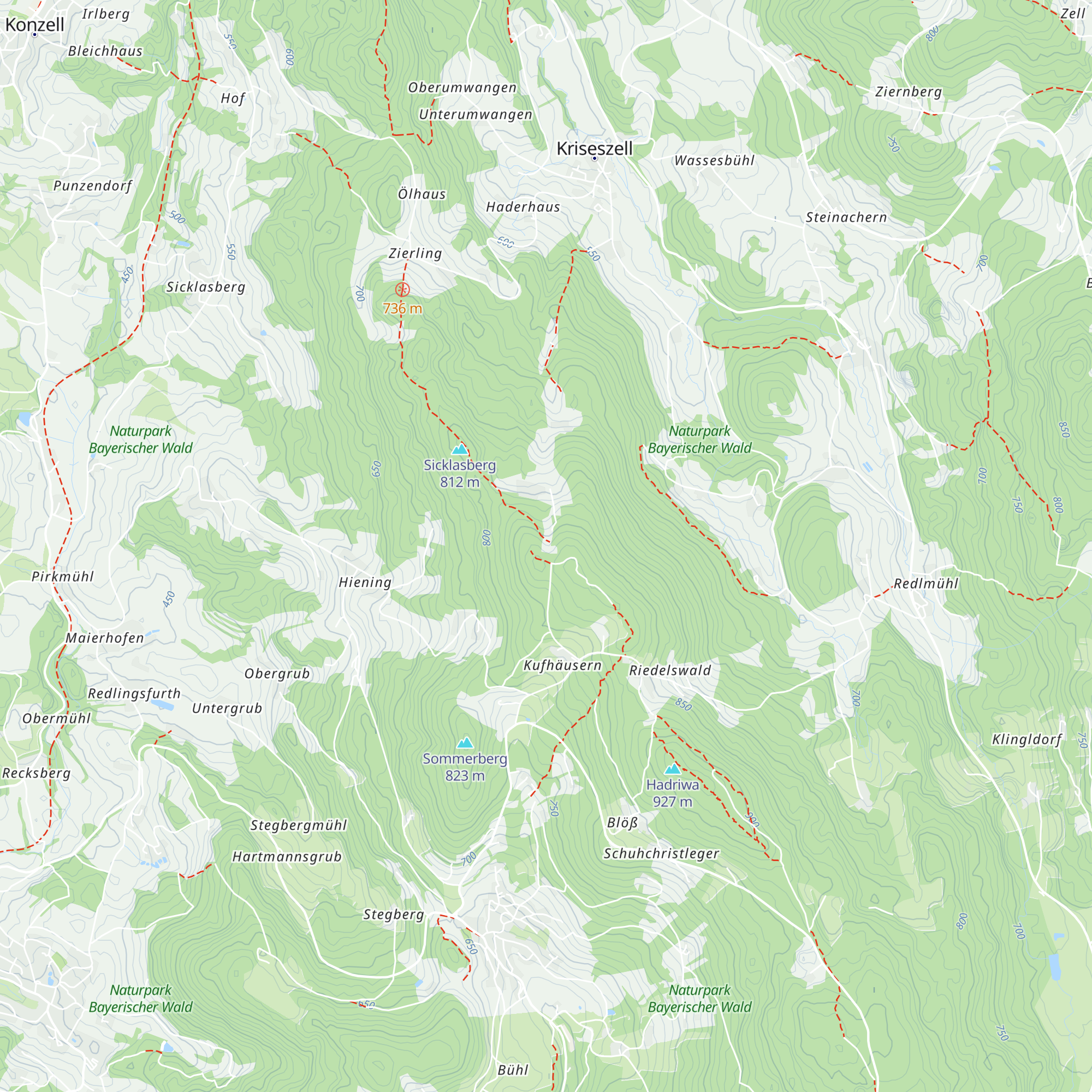 Kreuzhaus map