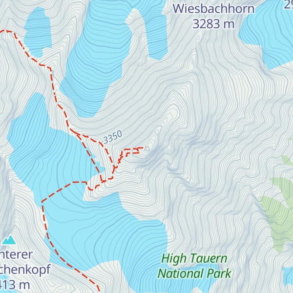 Map of Großes Wiesbachhorn
