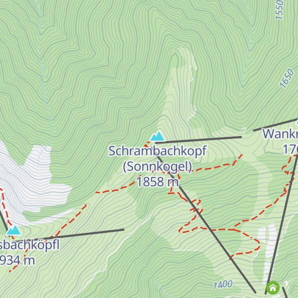 Map of Sonnkogel Alm