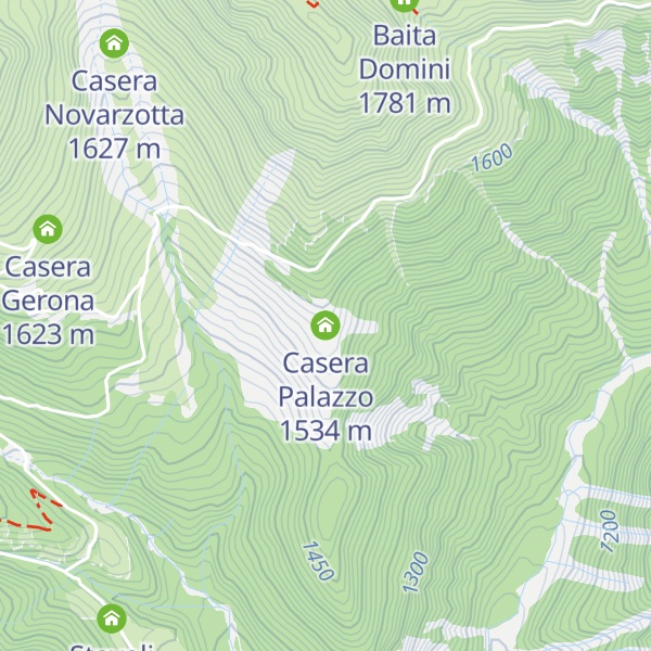 Map of Casera Palazzo