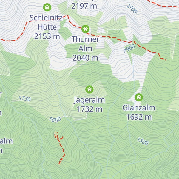 Map of Jageralm