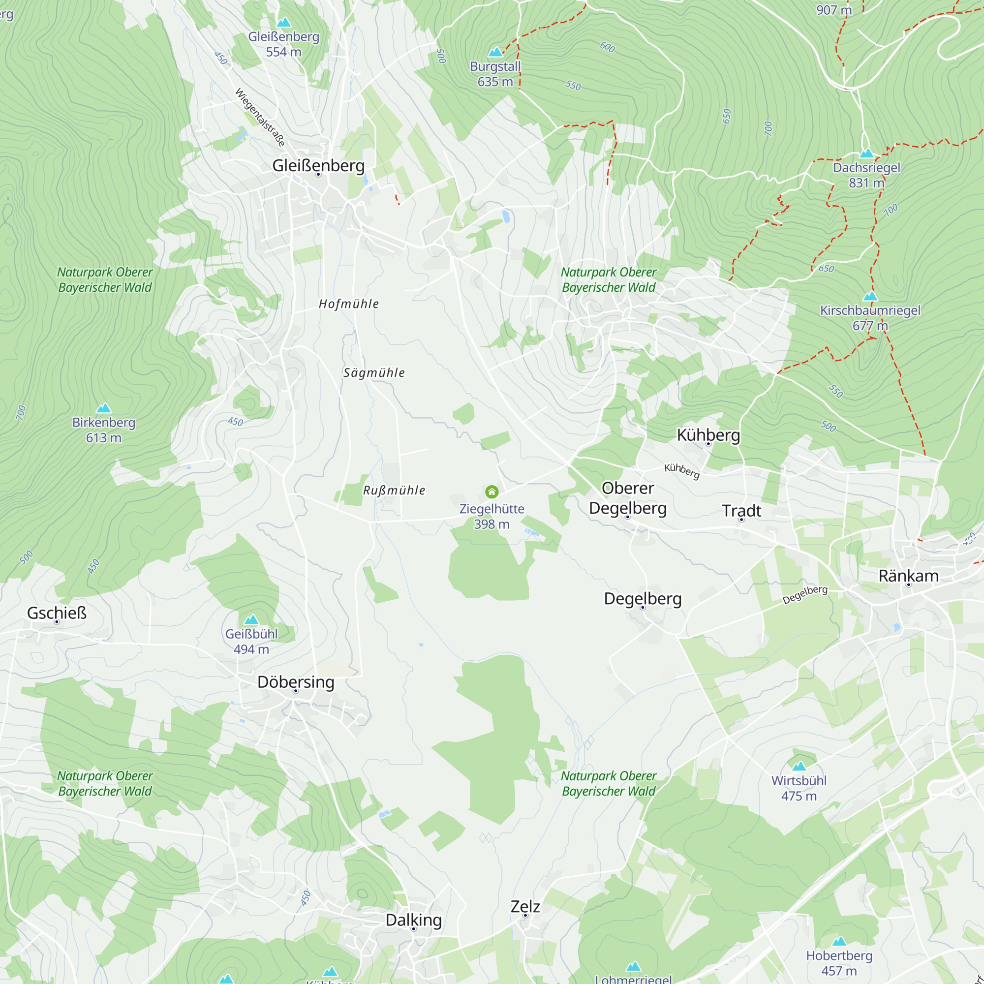 Ziegelhütte map