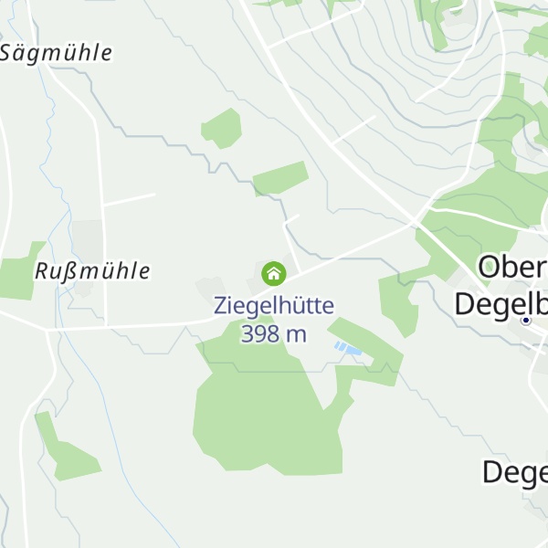 Map of Ziegelhütte