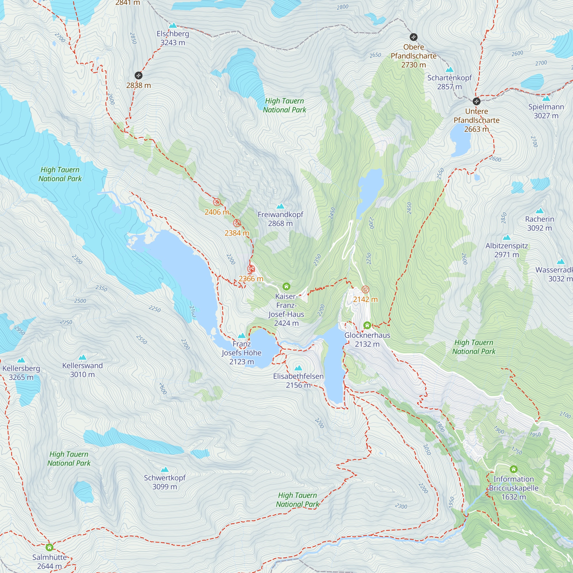 Kaiser-Franz-Josef-Haus map