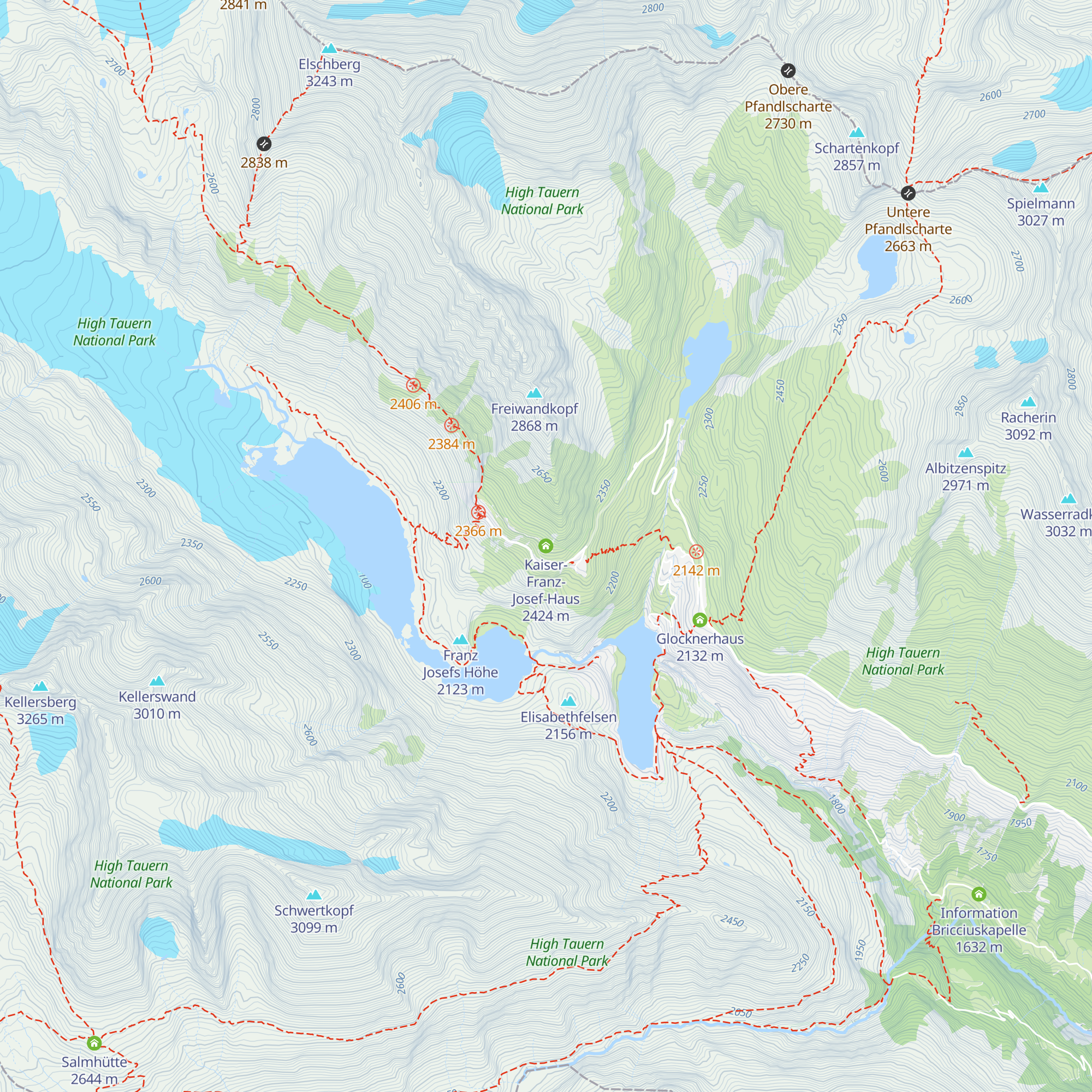 Kaiser-Franz-Josef-Haus map