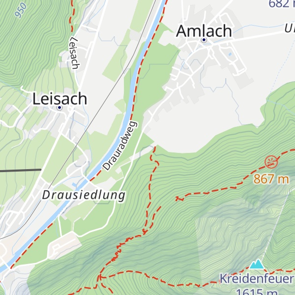 Map of Goggkreuz
