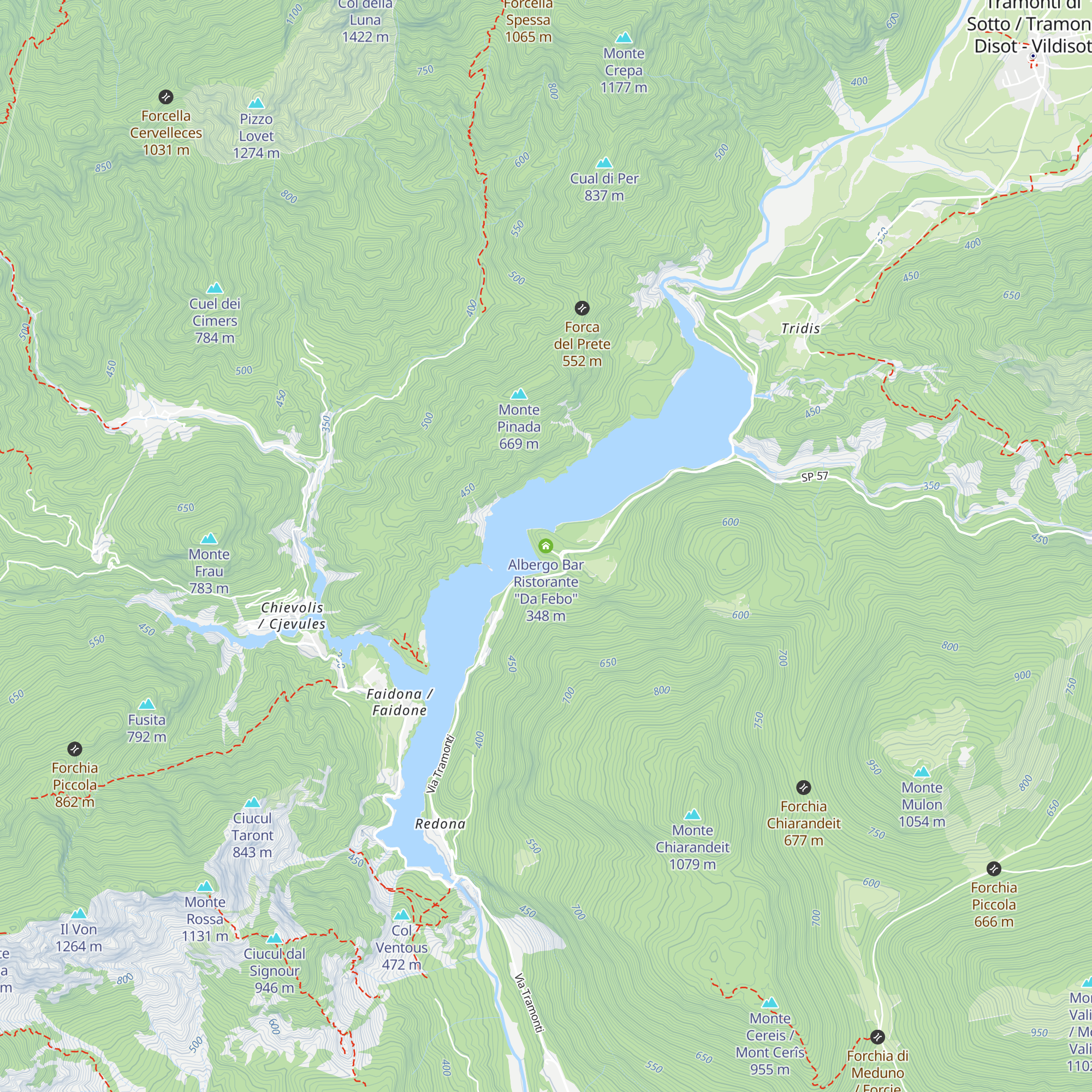 Albergo Bar Ristorante "Da Febo" map