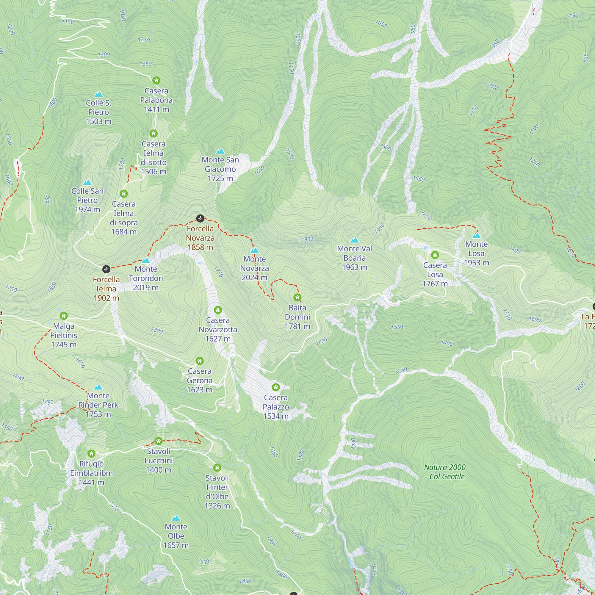 Baita Domini map