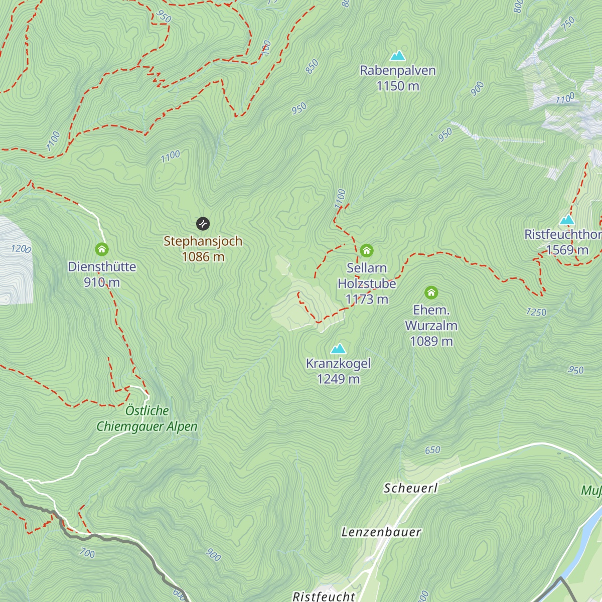 Sellarnalm map