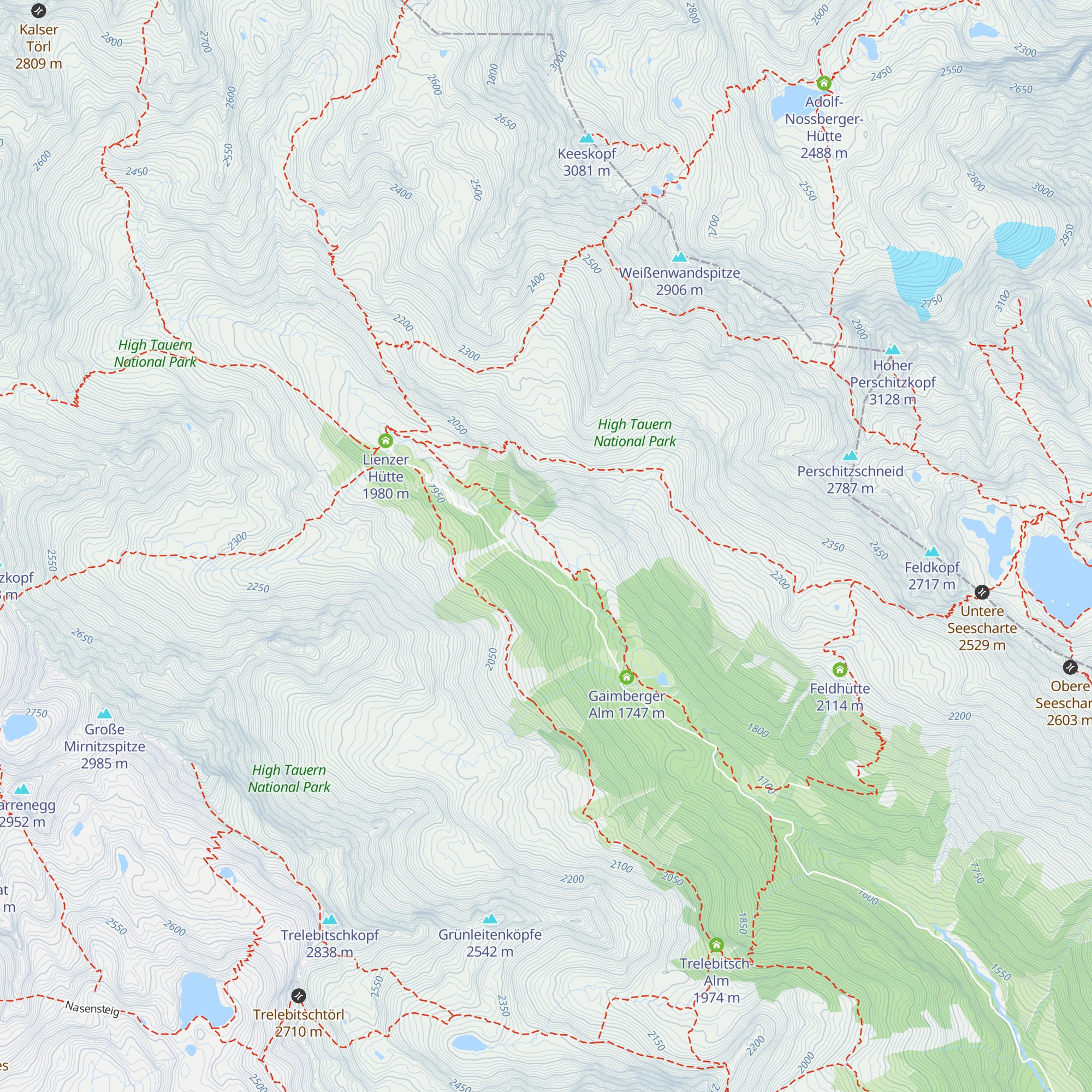 Hofalm map