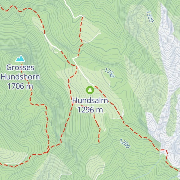 Map of Hundsalm