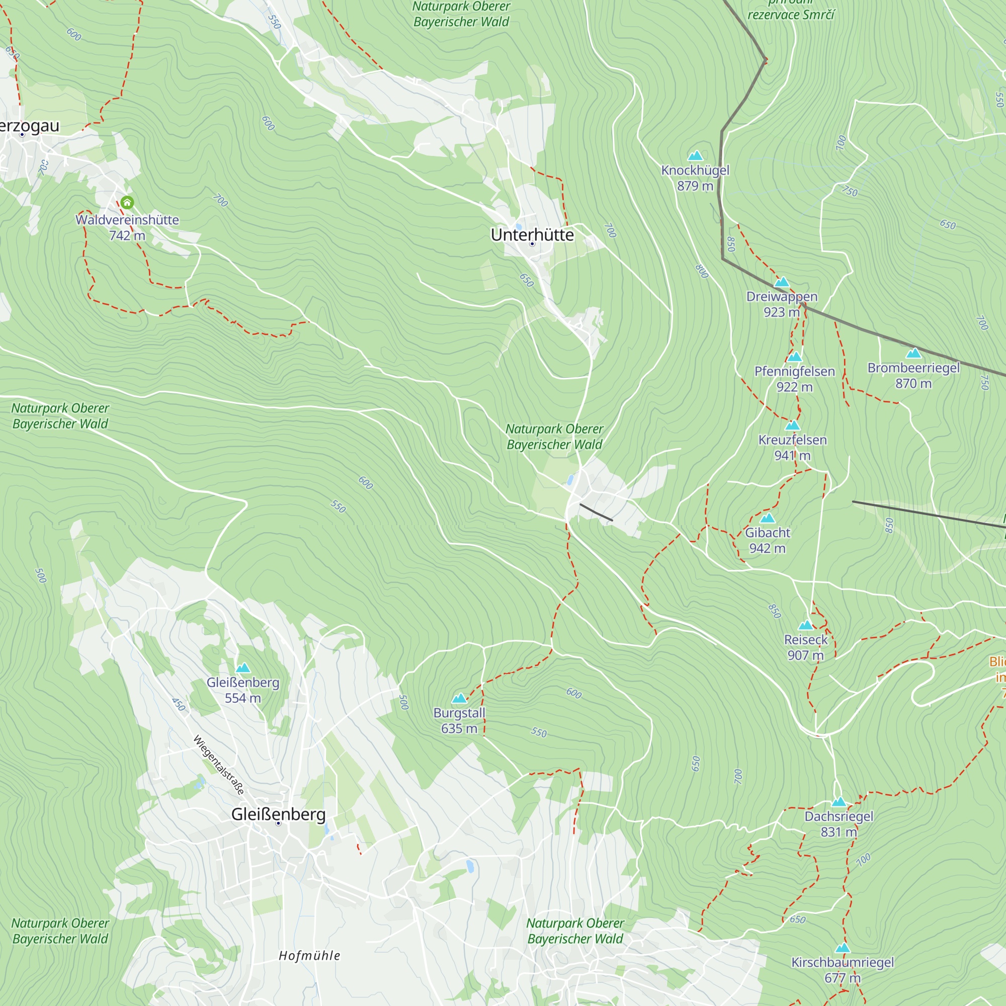 Diensthütte map