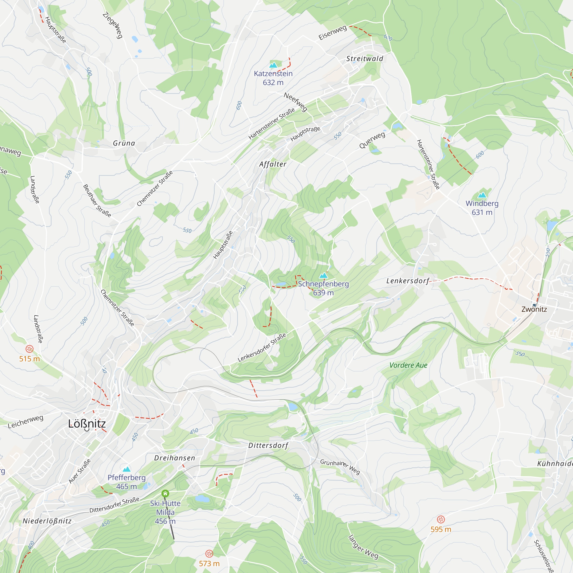 Spellhütte map