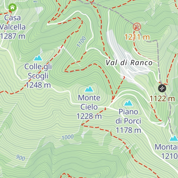 Map of Monte Cielo