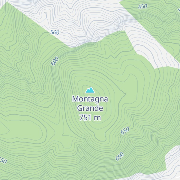 Map of Montagna Grande