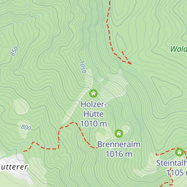 Map of Holzer-Hütte