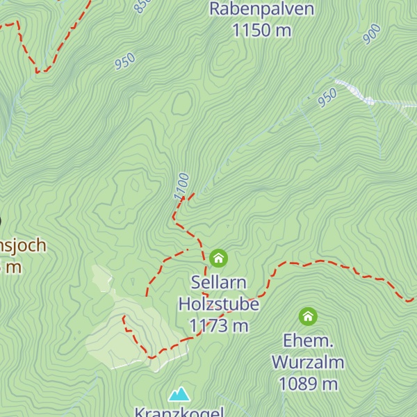 Map of Ehemalige Scharnbach Arbeiterhütte