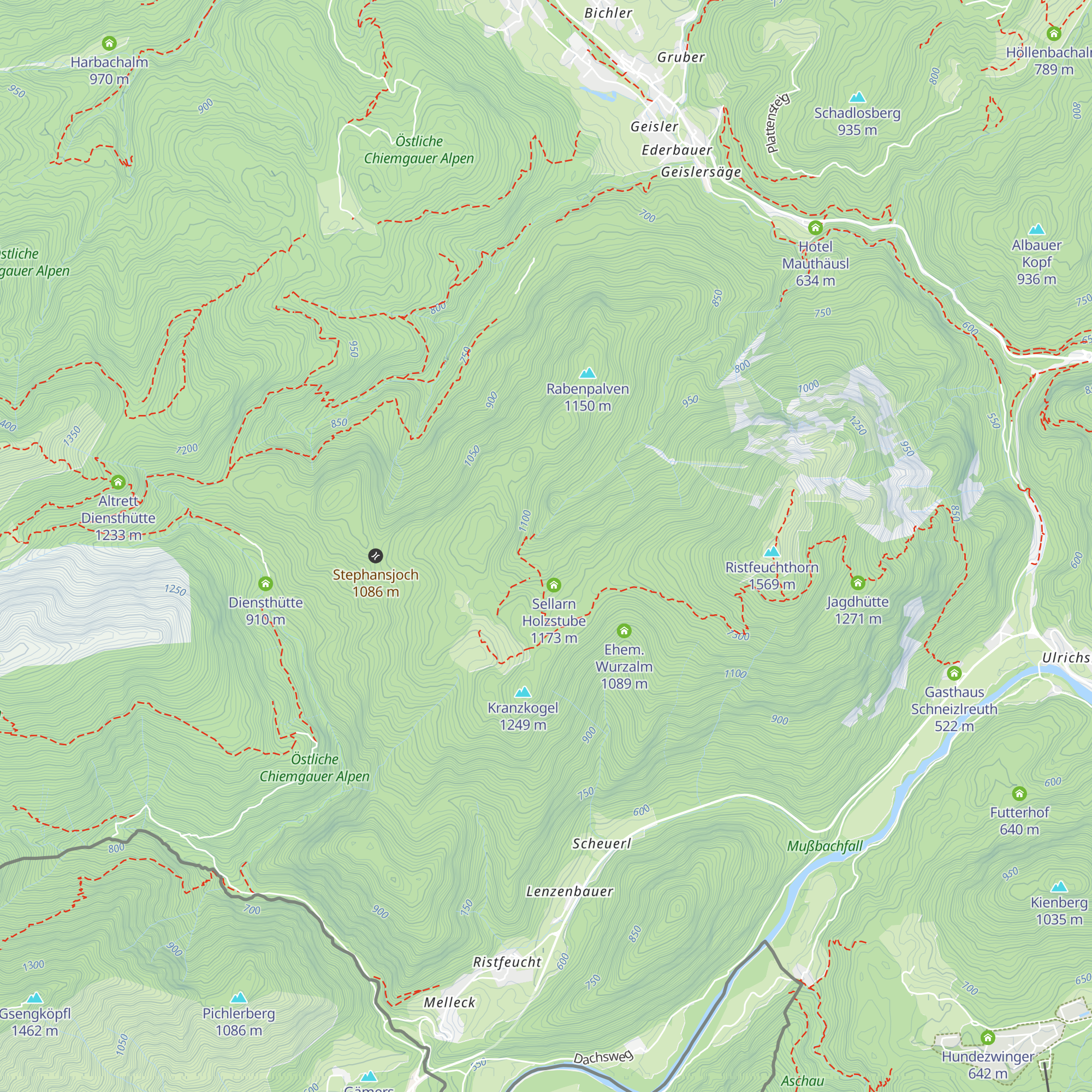 Ehemalige Scharnbach Arbeiterhütte map
