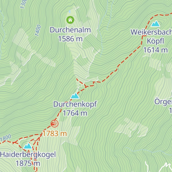 Map of Durfenkopfhütte
