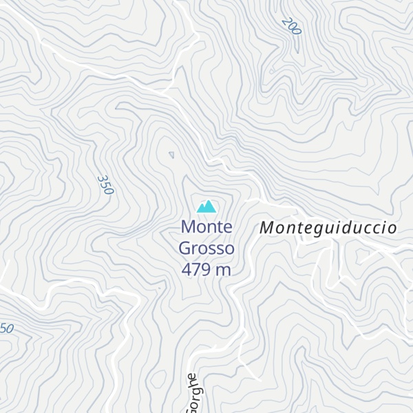 Map of Monte Grosso