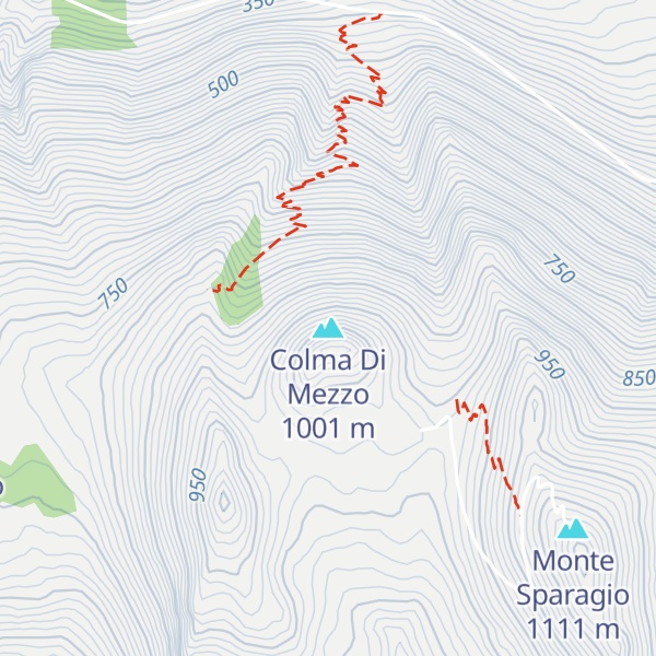 Map of Colma Di Mezzo