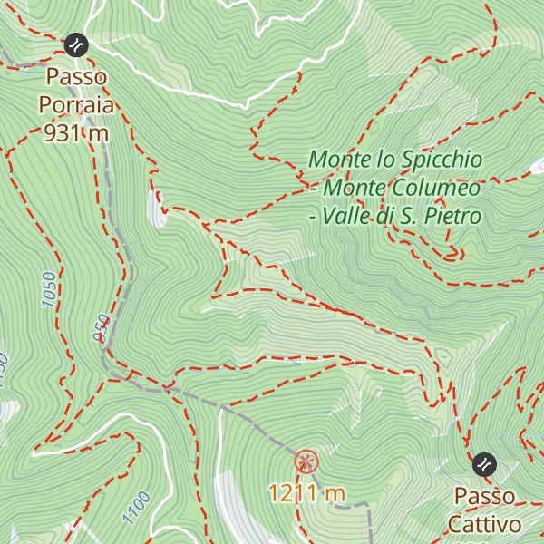 Map of Monte lo Spicchio