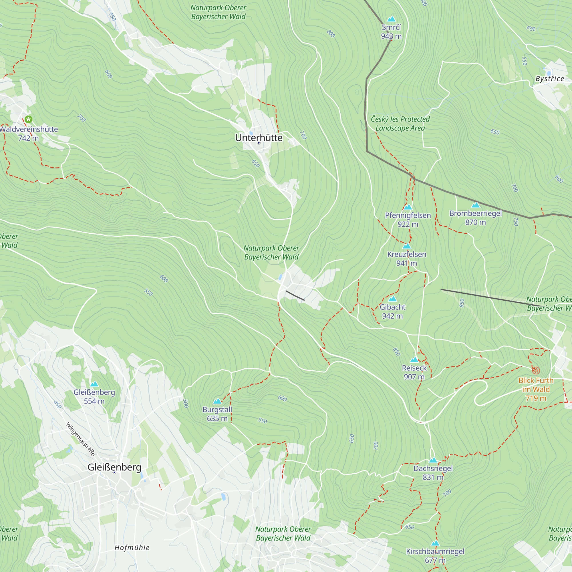 Bergwachthütte map