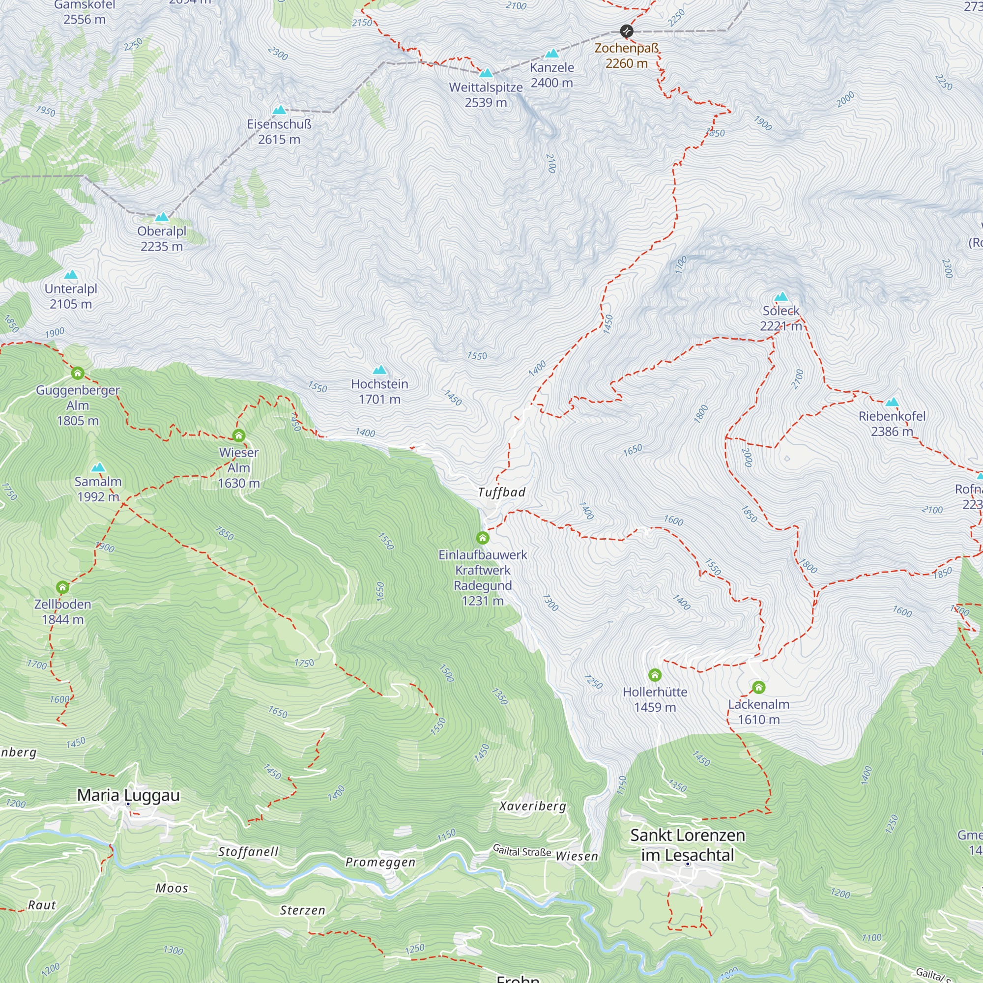 Appartement map
