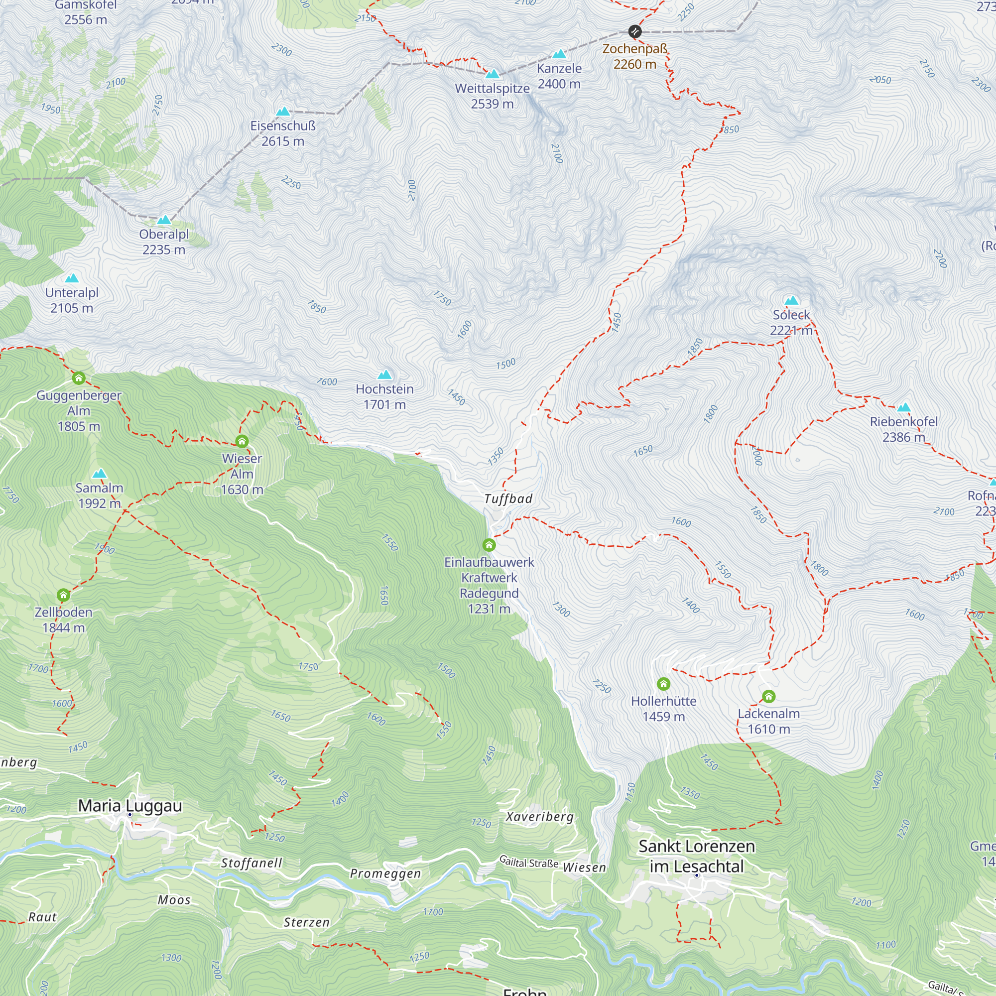 Appartement map