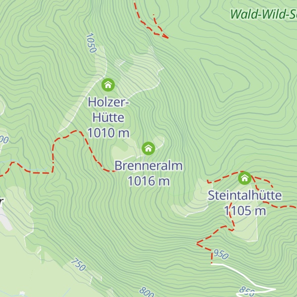 Map of Brenneralm