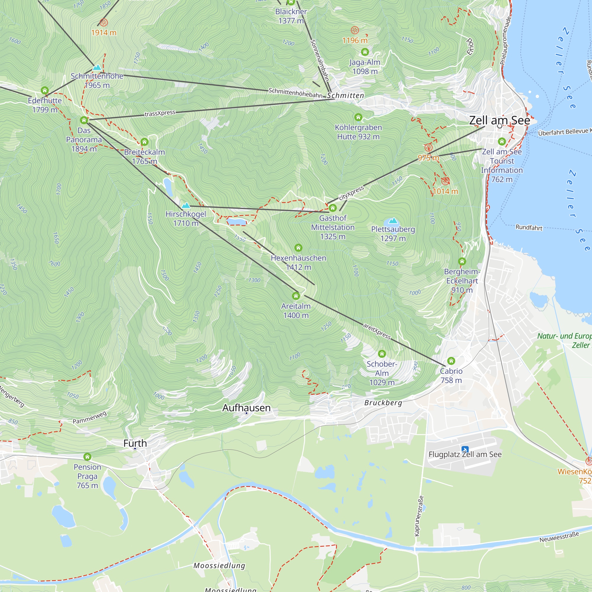 Areitalm map