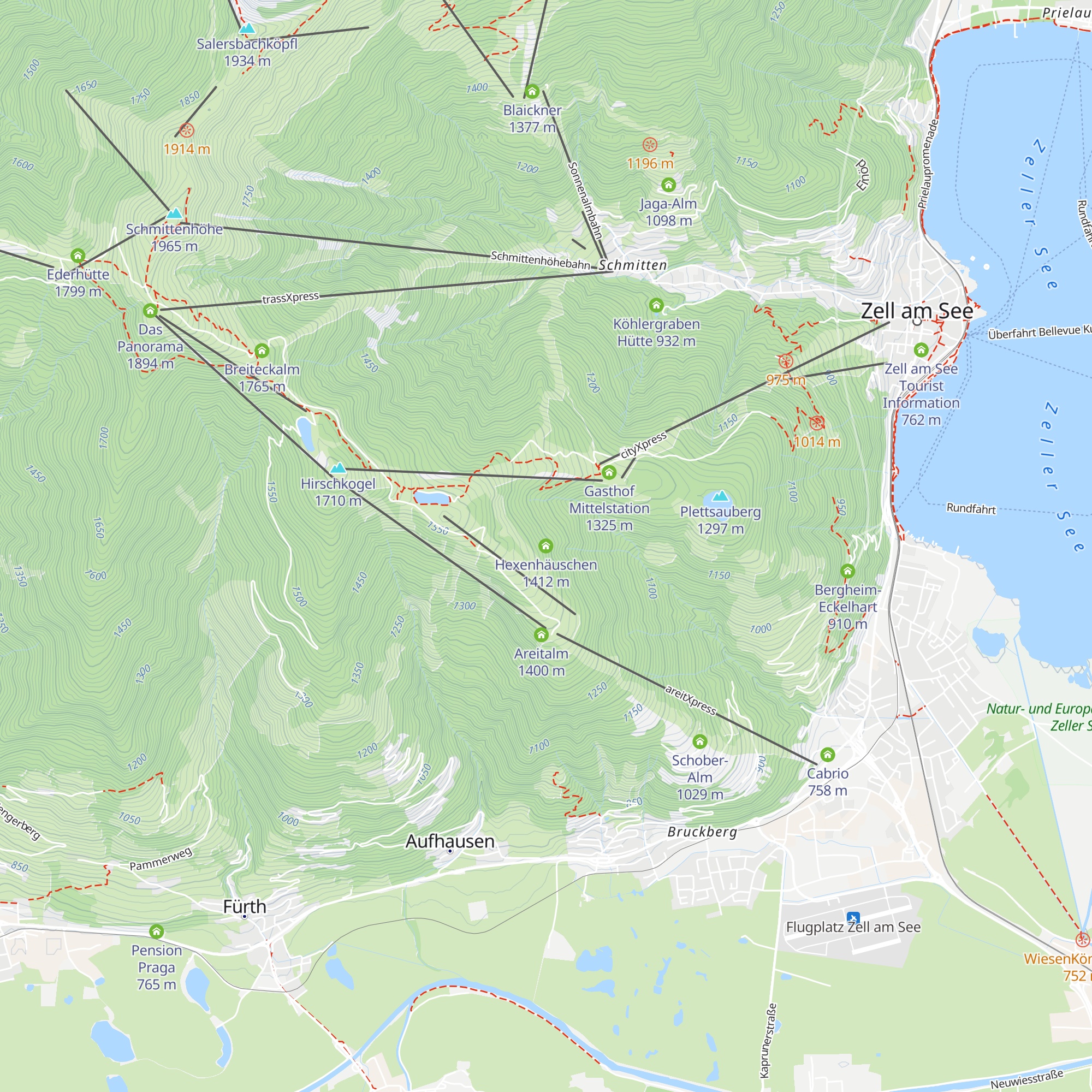 Hexenhäuschen map