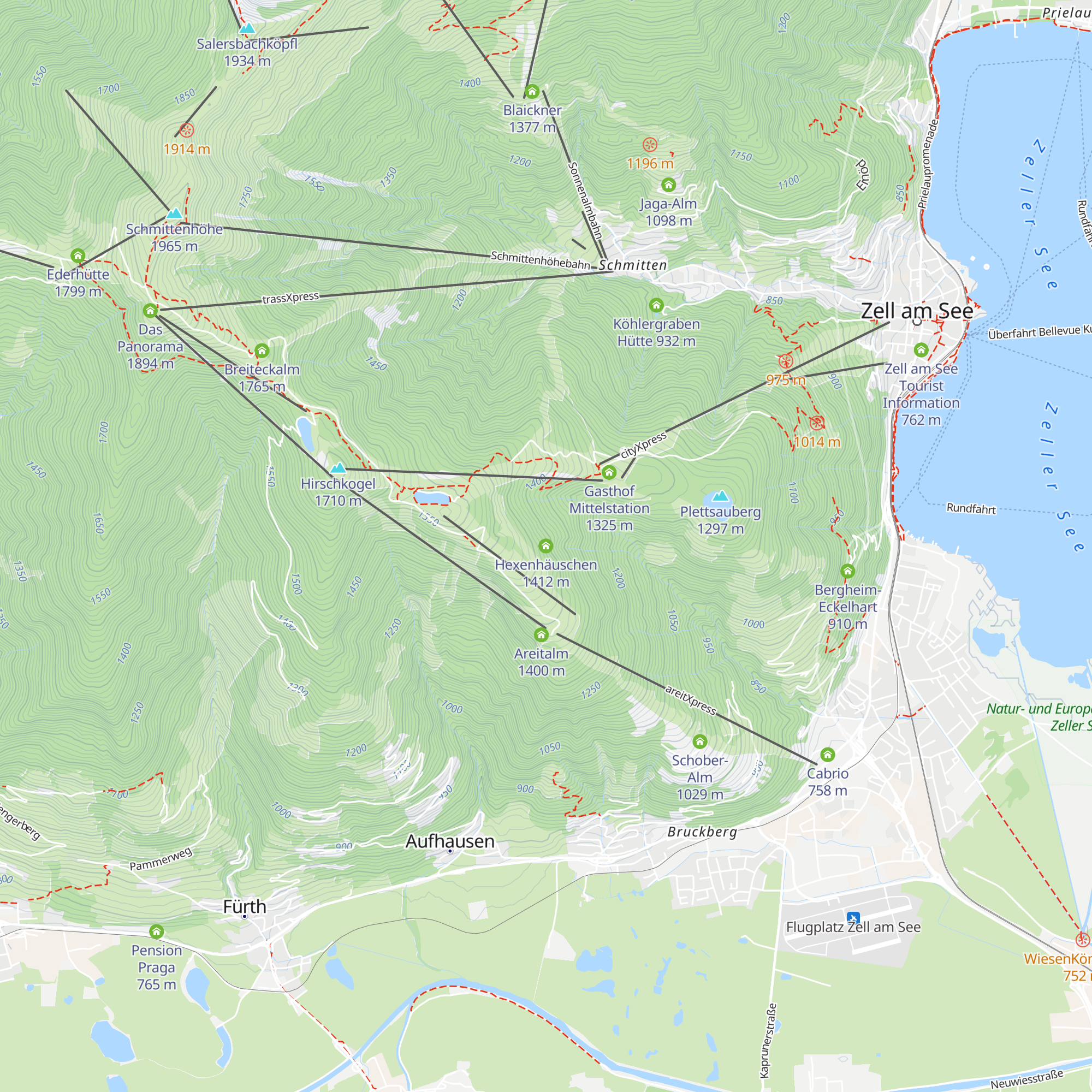 Hexenhäuschen map