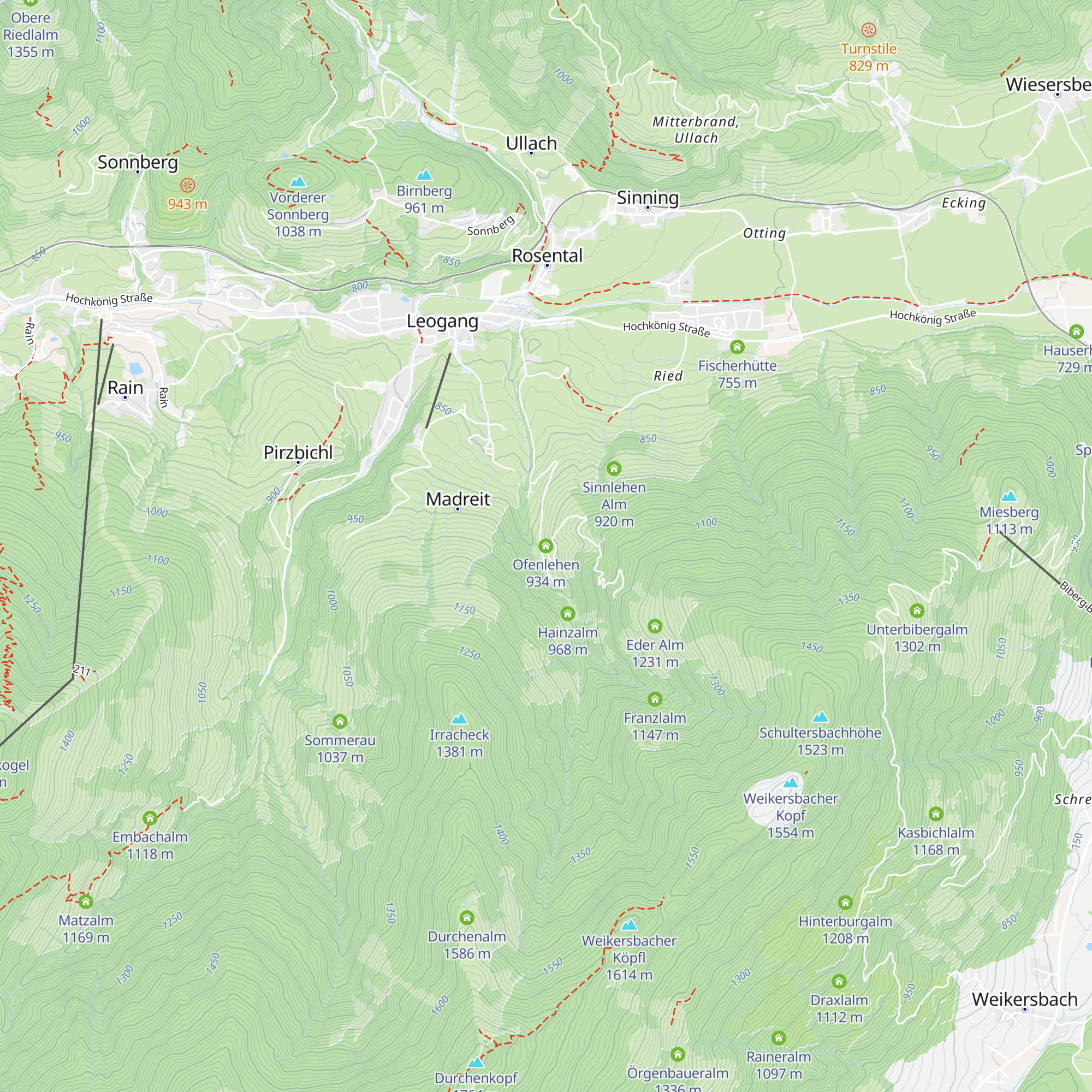 Ofenlehen map