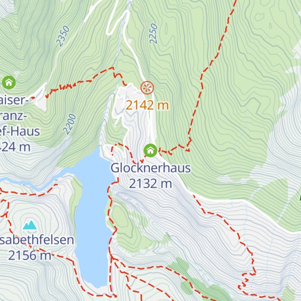 Map of Glocknerhaus