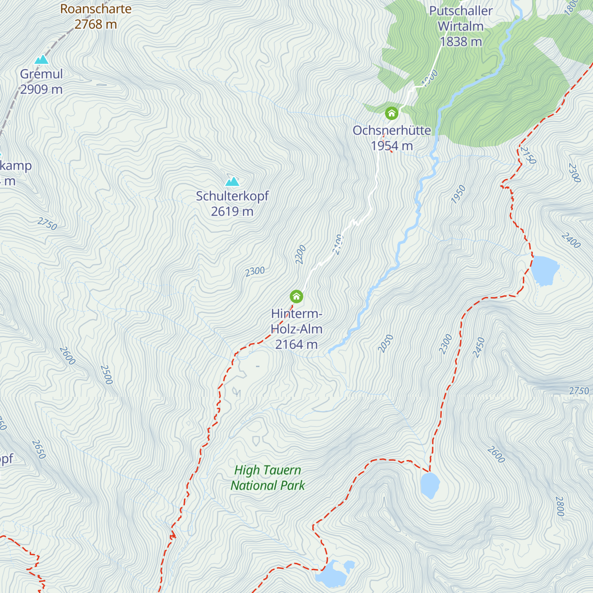 Hinterm-Holz-Alm map