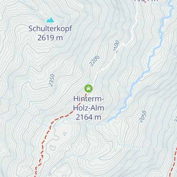 Map of Hinterm-Holz-Alm