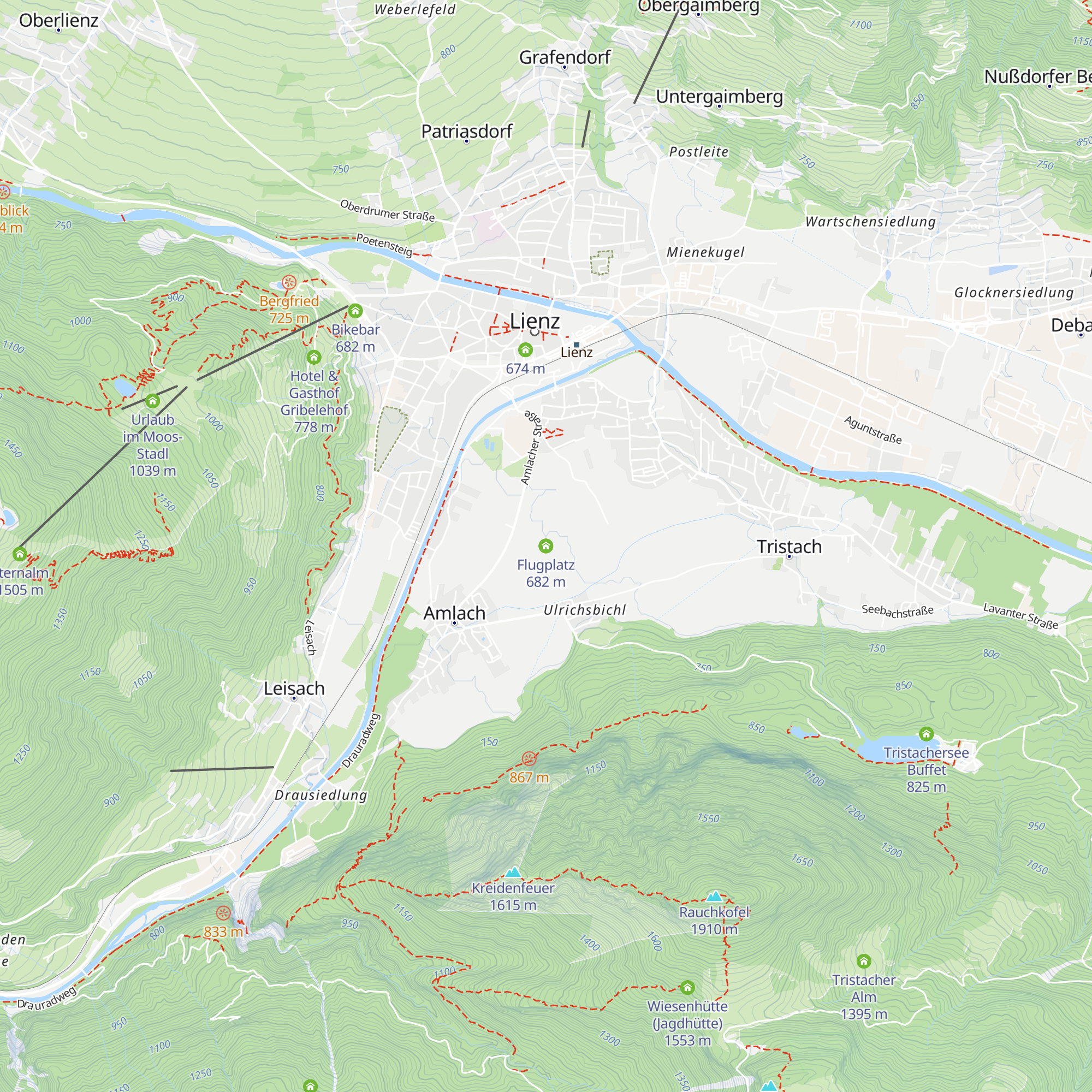 Flugplatz map
